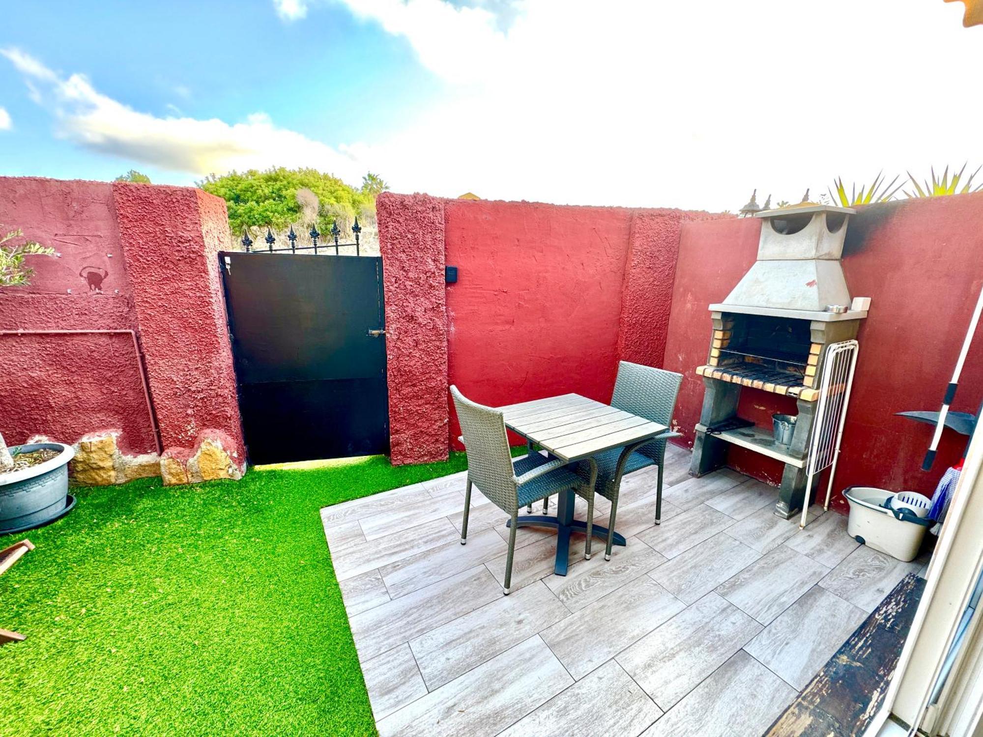 3 Casita-Estudio Con Jardin En La Playa Puerto Marino Buitenkant foto