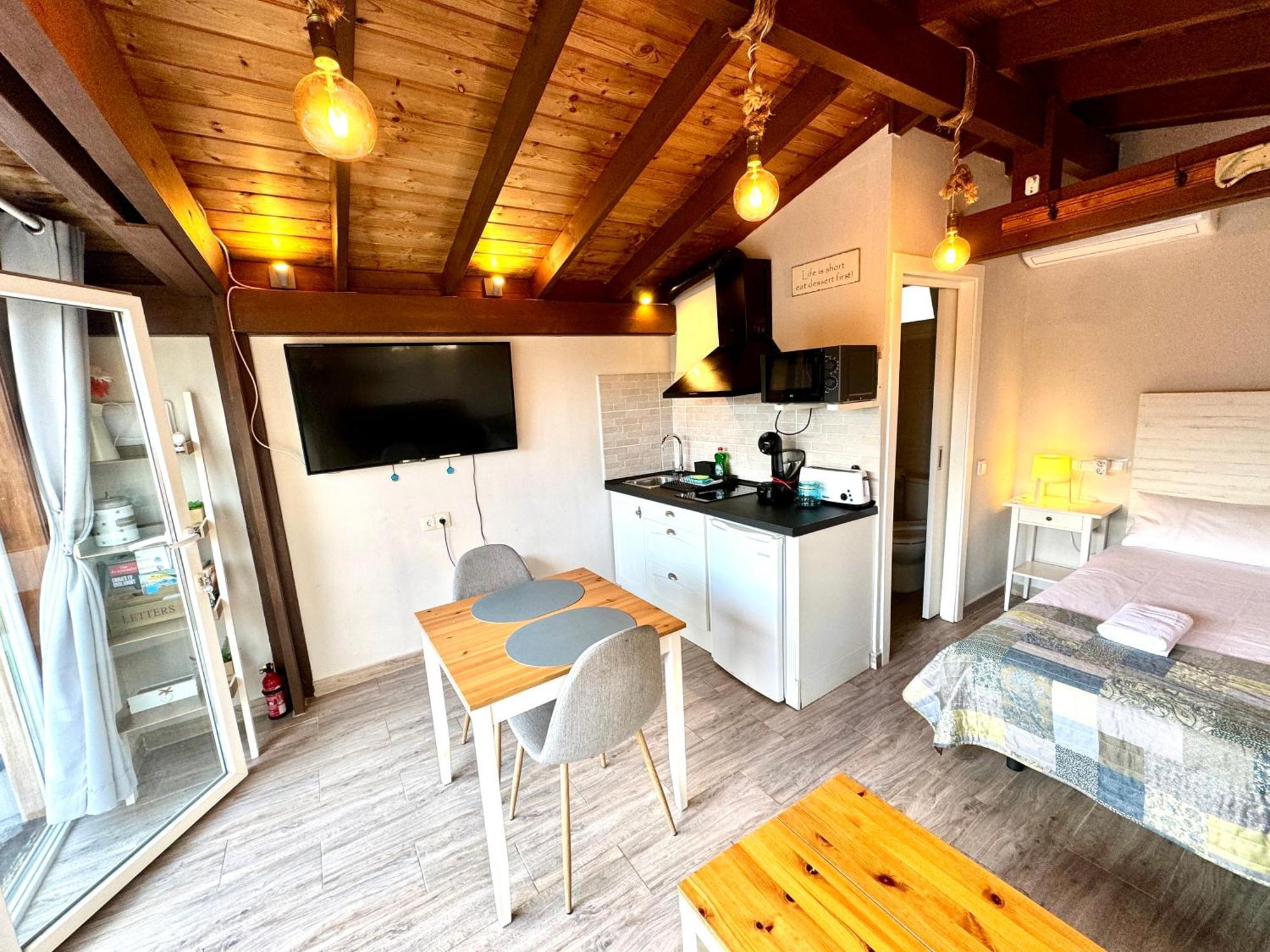 3 Casita-Estudio Con Jardin En La Playa Puerto Marino Buitenkant foto