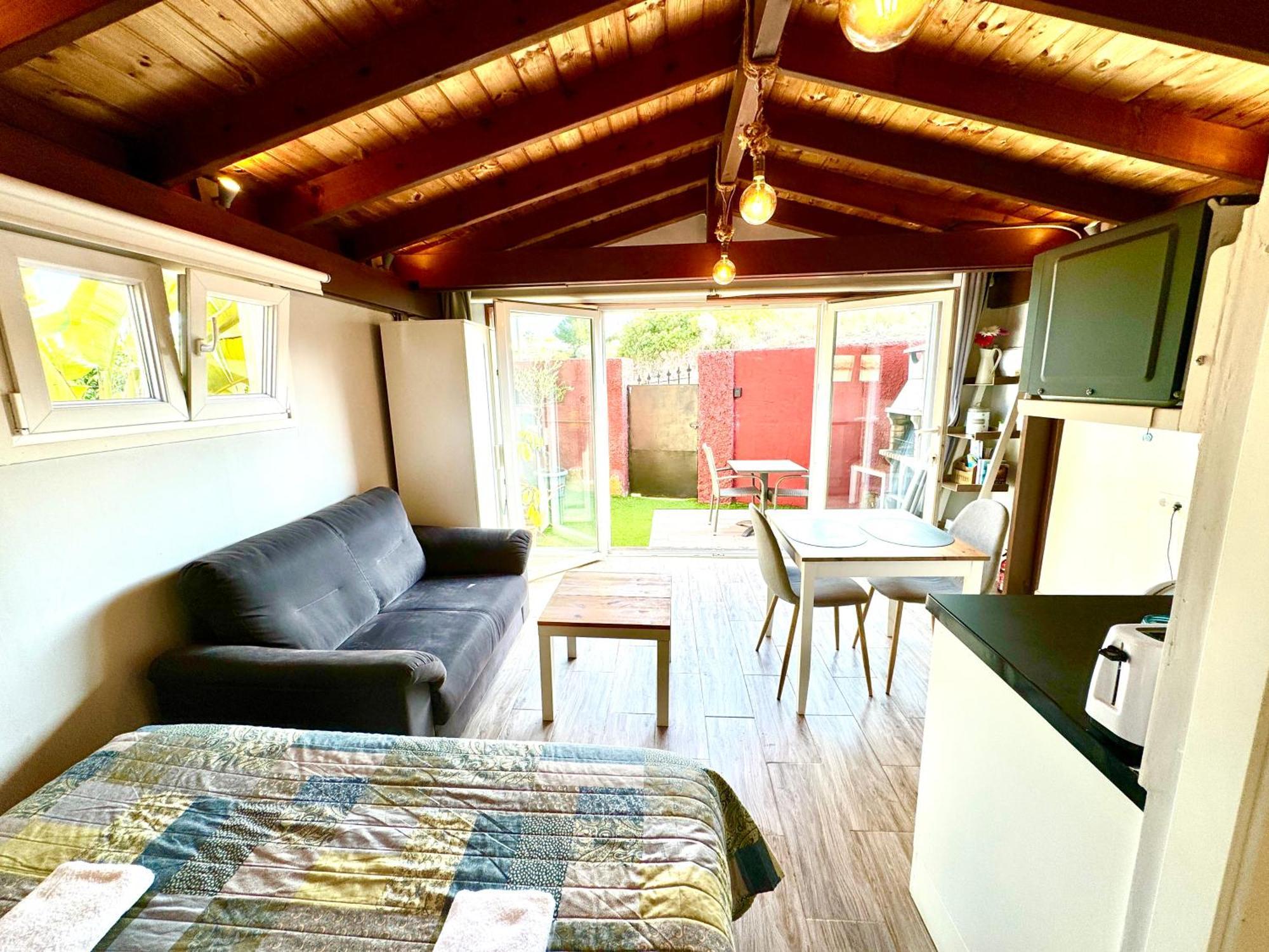 3 Casita-Estudio Con Jardin En La Playa Puerto Marino Buitenkant foto